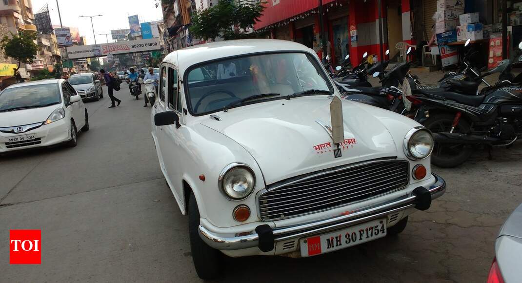 Government car parked on WHC Road Times of India