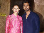 Nikhil Dwivedi and his wife Gowri Pandit