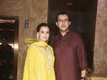 Dia Mirza poses with husband Sahil Sangha