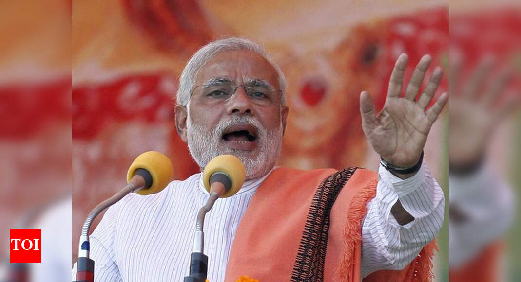 modi rally in gujarat - The Times of India