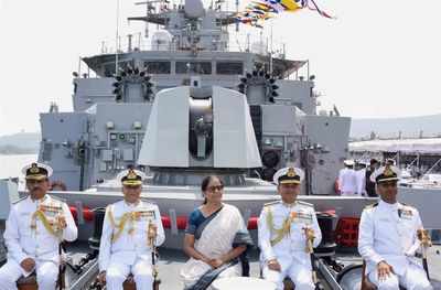 Kolkata-built naval ship commissioned