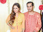 Mona Singh and Gaurav Gera at Ekta's party