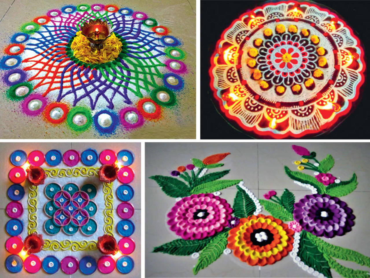 Diwali Rangoli Drawing 2022 Top 5 Best Beautiful Diwali