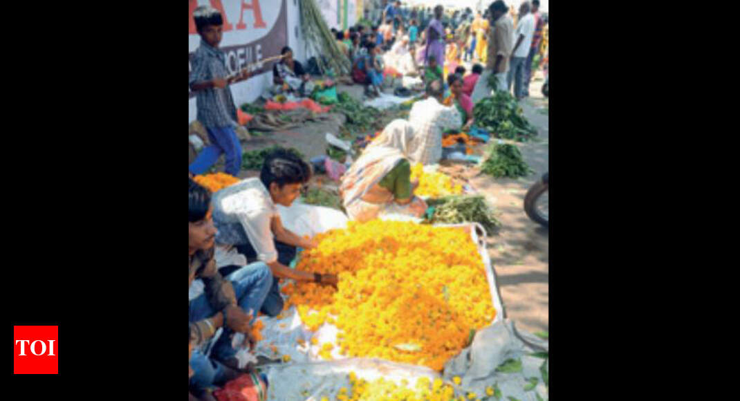 Prices of marigold, roses rise Ahmedabad News Times of India