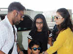 Ajay Devgn ,Kajol, Yug and Nysa