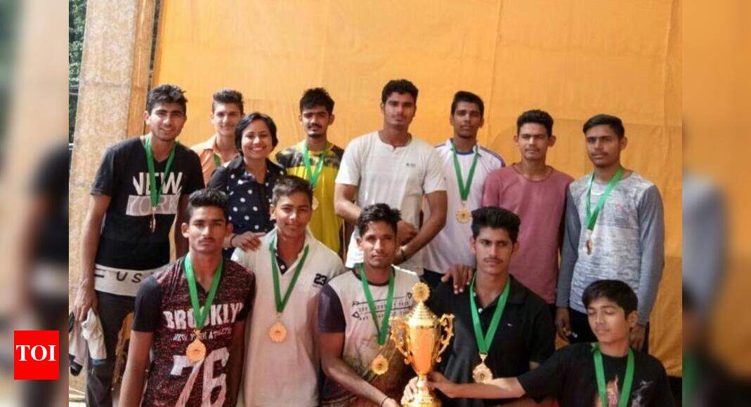 U17 state title for Gurgaon volleyball team Gurgaon News Times of