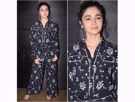 Alia Bhatt looks all kinds of lounge-chic in her latest ensemble