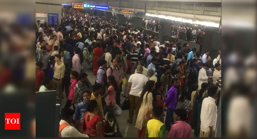 Snag Hits Delhi Metro's Blue Line, Services Disrupted For 2 Hours ...