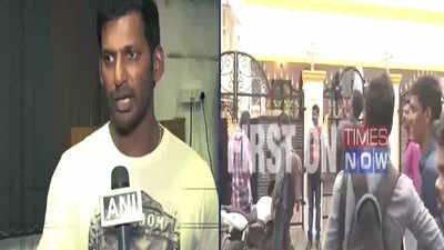 GST intelligence team raids actor Vishal’s office