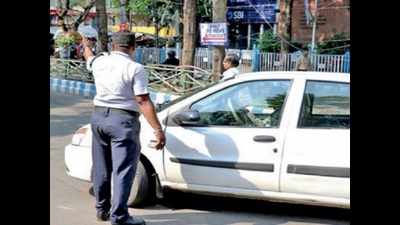 New traffic plan in Sector V in Kolkata
