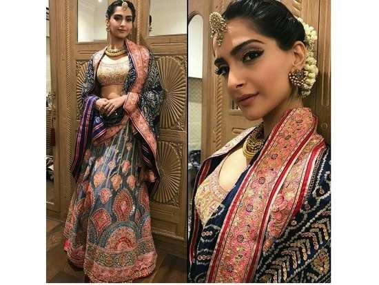 Sonam Kapoor looks straight out of an Indian fairytale in this ensemble!