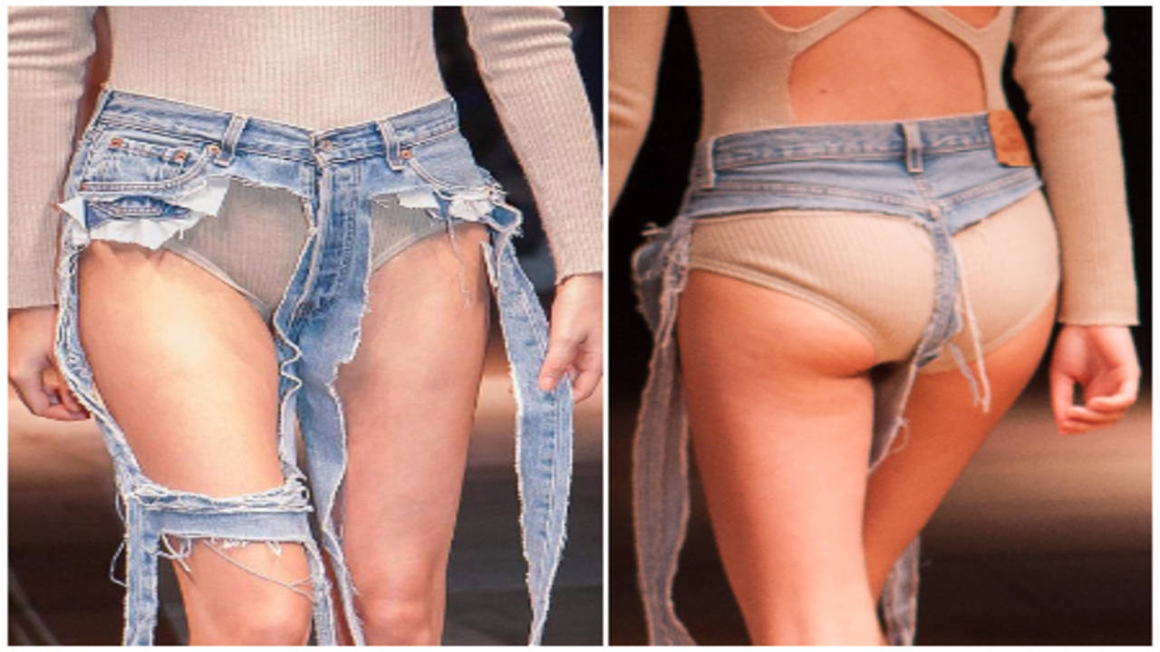 Will you try the thong jeans? - Times of India