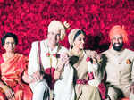 Asin Thottumkal and Rahul Sharma's wedding photo