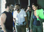 Salman Khan & Katrina Kaif on Tiger Zinda Hai sets