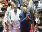 President Ram Nath Kovind with Governor Vajubhai Vala