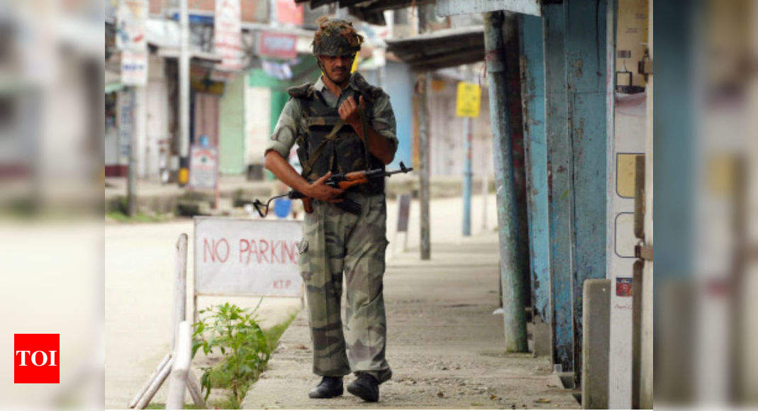 Army: Army may take over counter-insurgency ops in Assam - Times of India