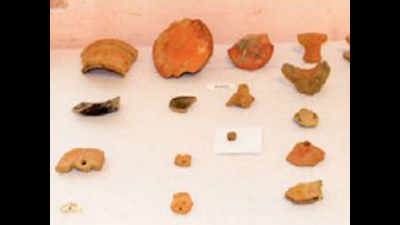 Pre-historic remains found at Chitrakoot excavation site