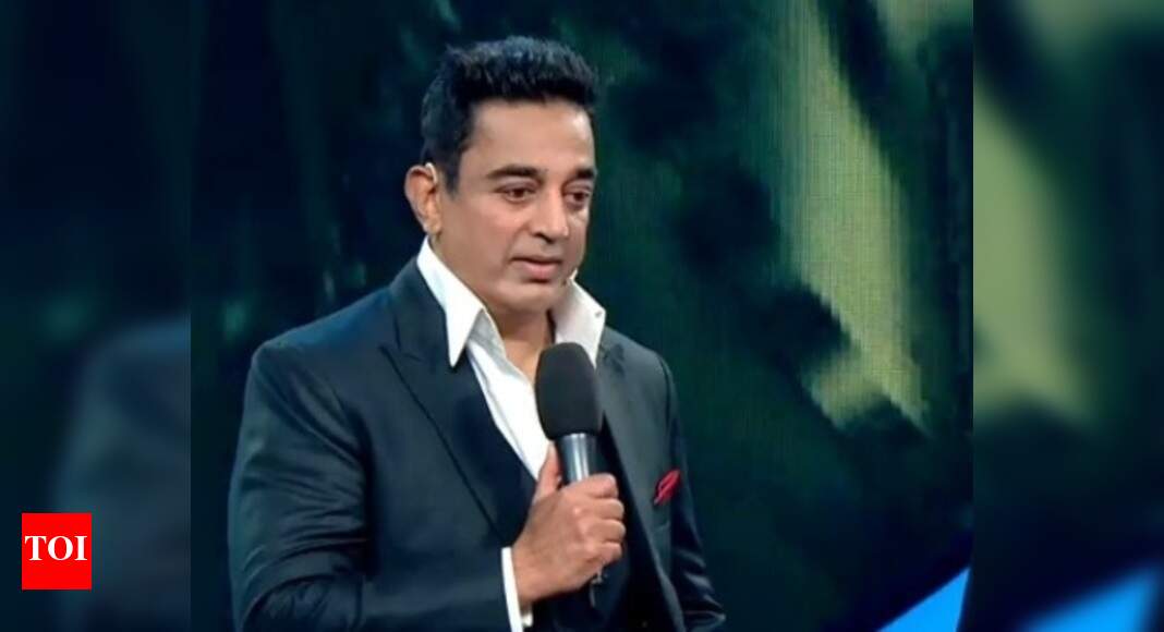 Actor Kamal drops another hint at taking political plunge | Tamil Movie ...