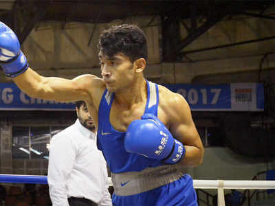 Shiva, Manoj enter quarters at National Boxing Championships