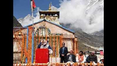 CCTV cameras, drones to help monitor daily developments of projects at Kedarnath