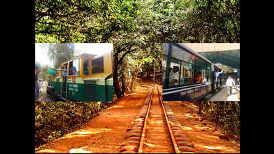 After a long wait, Matheran toy train trial run today