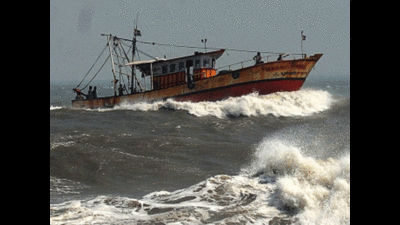 Narrow escape for five TN fishermen after Sri Lankan navy vessel rams their boat