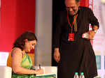 Sagarika Ghose with Paranjoy Guha Thakurta