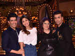 Manish Malhotra, Shilpa Shetty,​ Archana Puran Singh, and Karan Johar