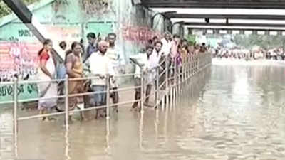 Rains Subside In Parts Of Tamil Nadu, Waterlogging Woes In Chennai ...