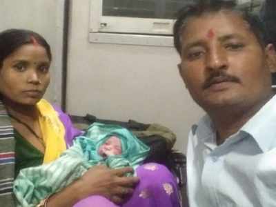 NDRF personnel helps woman in delivering baby on running train