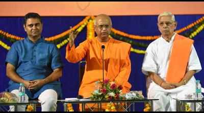 Spirituality alone can make socy perfect: Swami
