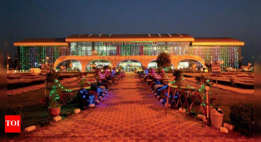 Surat airport bags first prize in Diwali decoration among categoryII