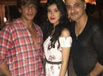 Shah Rukh Khan, Sanjay Kapoor and Shanaya Kapoor