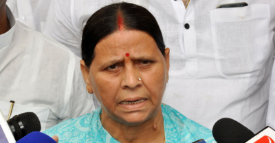 Rabri Devi defiant, not to appear before ED | Patna News - Times of India