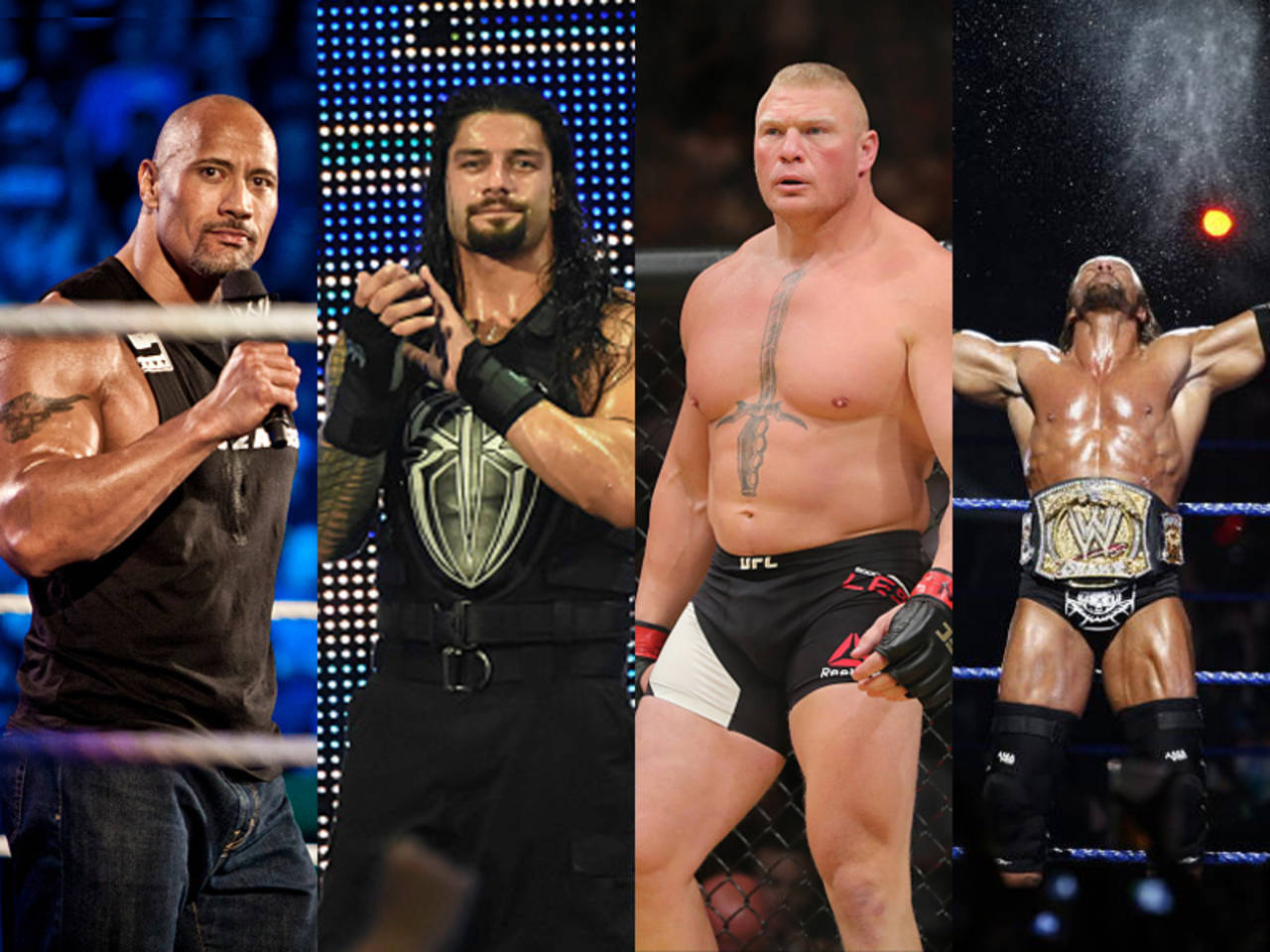 WWE: The Rock reveals his three dream opponents | WWE News - Times ...