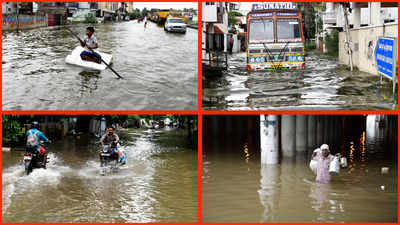 Chennai records heavy rains overnight; IMD warns more rainfall