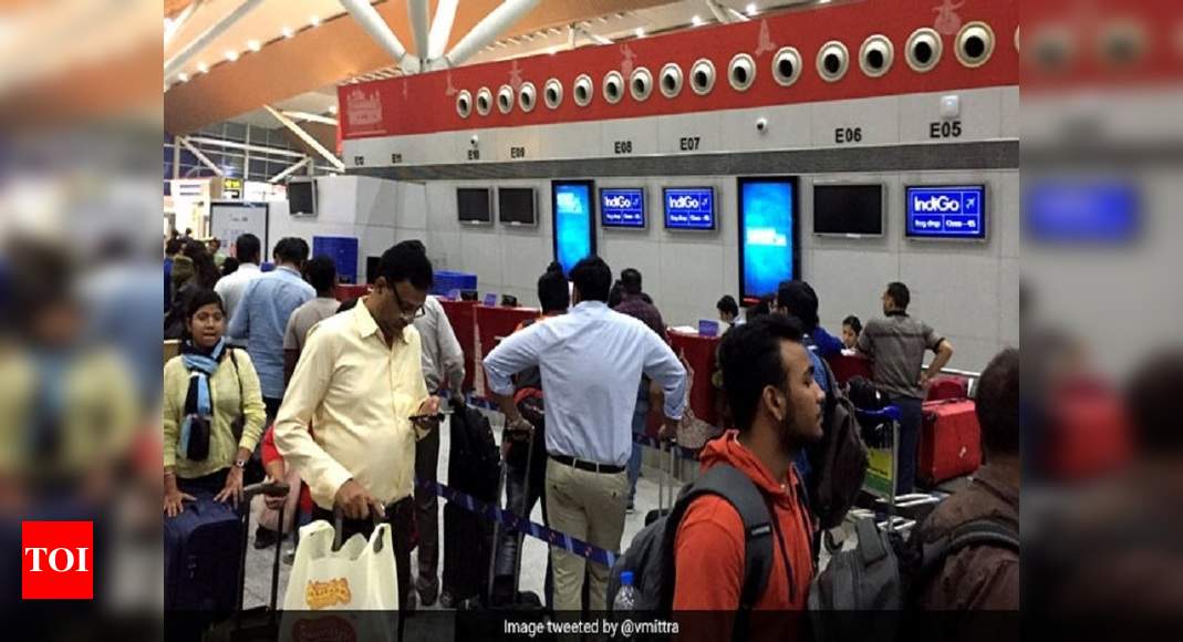 Delhi Airport: 13 Flight Diversions, Several Delays At Delhi Airport ...