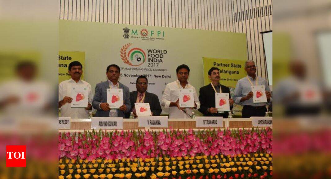 Telangana Food Processing Policy Telangana government announces food