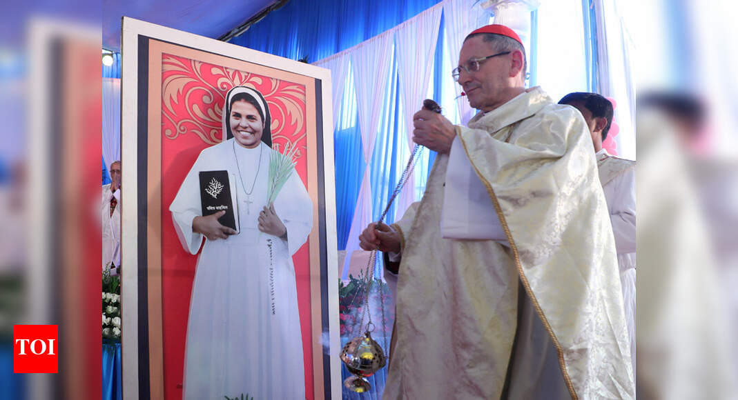 Rani Maria: Indore’s martyr nun Rani Maria beatified | India News ...