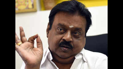 DMDK will not join hands with BJP: Vijayakanth