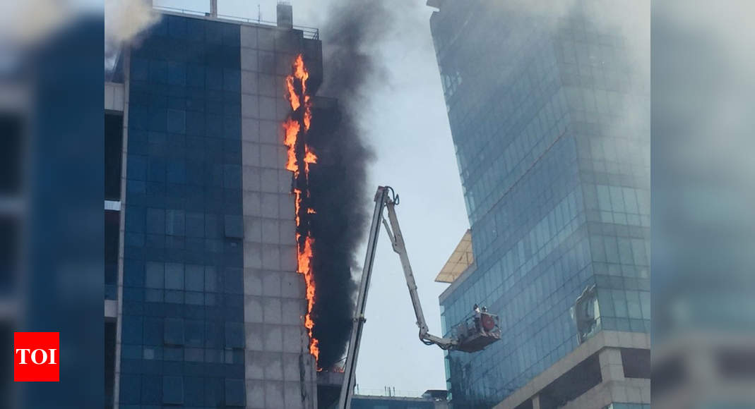 Fire in Navi Mumbai Arunachal Bhawan fire at Vashi doused 