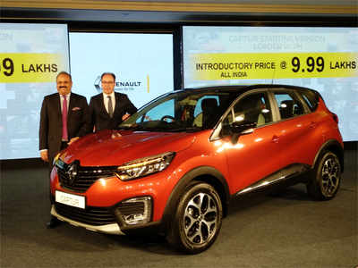 Renault Captur SUV launched at Rs 9.99 lakh
