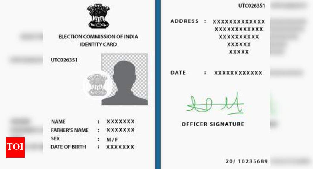 How to track your voter card application status India News Times of