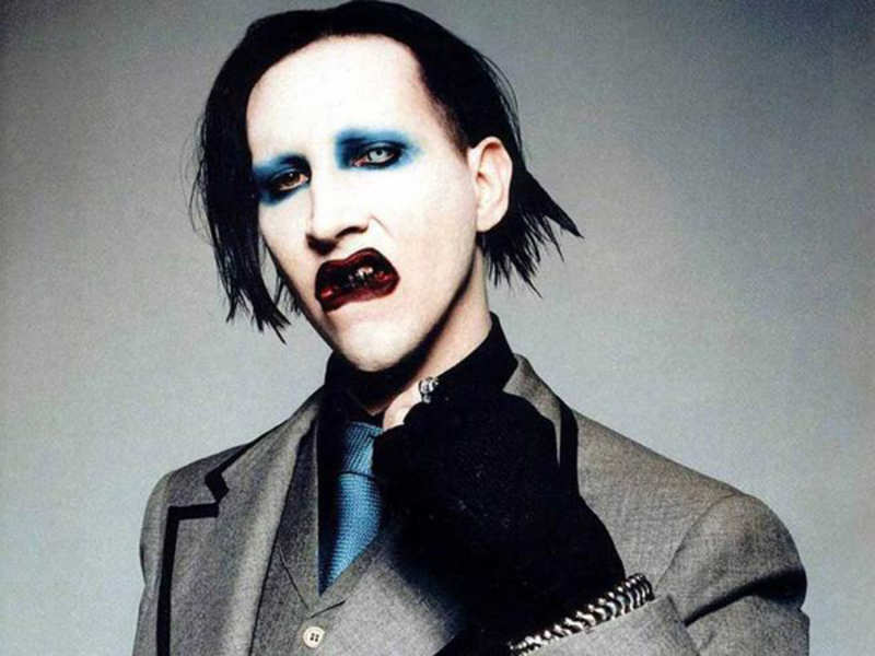Marilyn Manson on using fake rifle during concert: An act of theatre |  English Movie News - Times of India