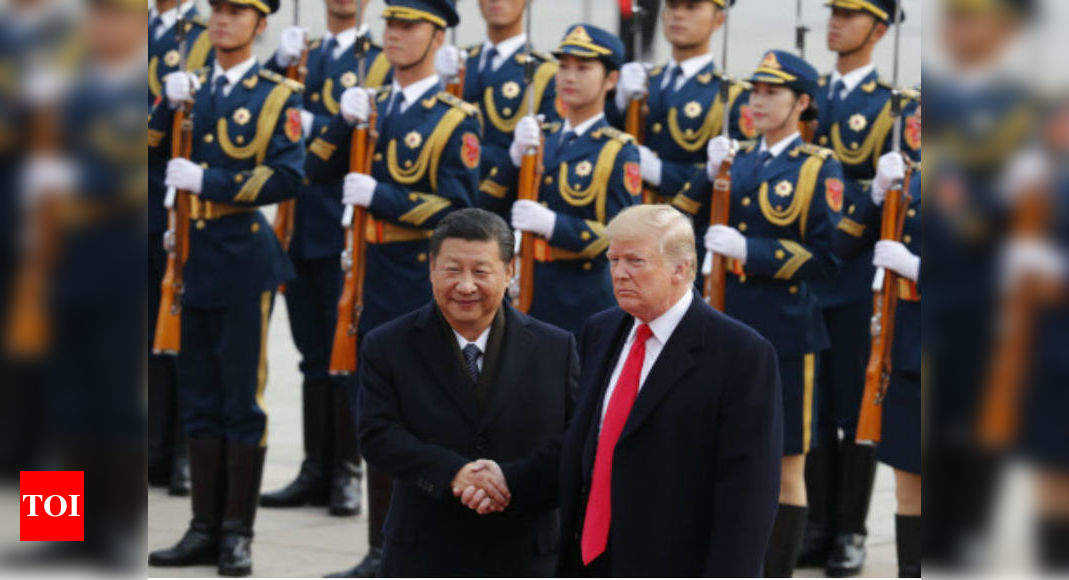 Trump: Trump Holds Talks With Xi After Lavish Welcome In China - Times ...