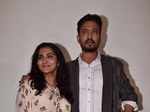 Irrfan Khan and Parvathy