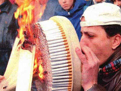 i smoked too many cigarettes Humour: Father suspects son of being a smoker for breathing too much air in  Delhi