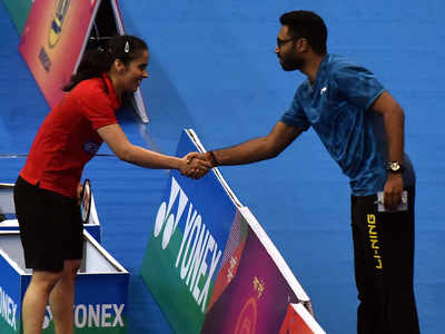 Coaches hail Saina's attacking game against Sindhu in Senior Nationals final