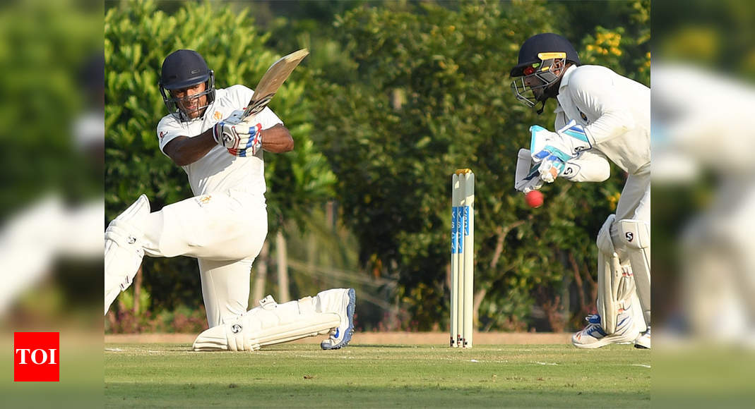 Mayank hits unbeaten ton to put Karnataka on top against Delhi