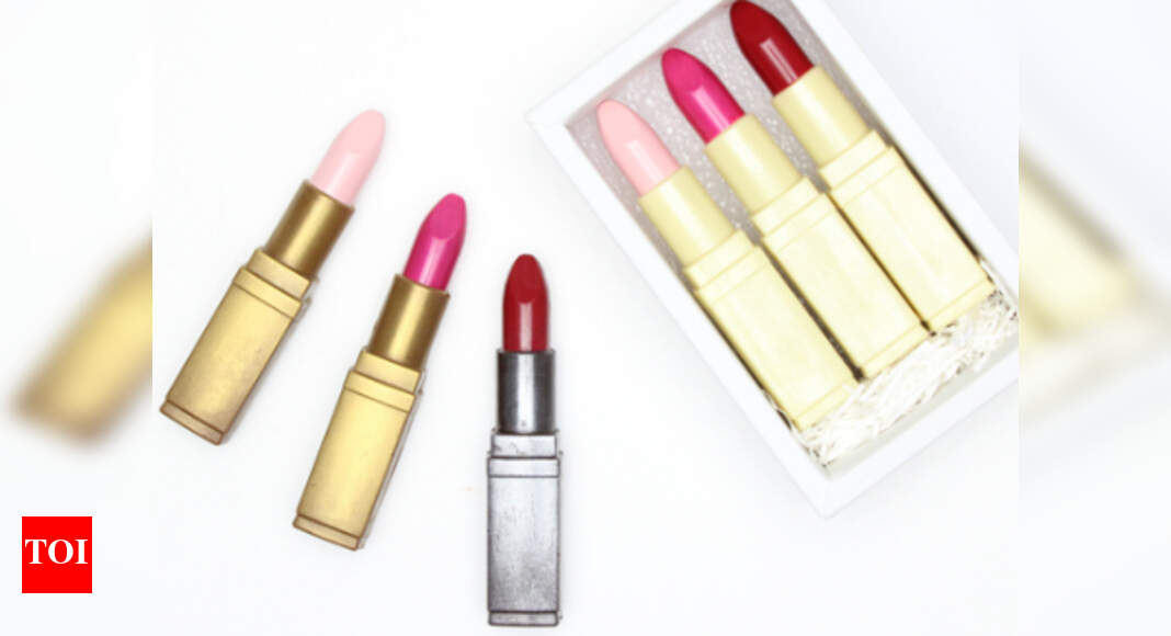 Now you can eat your lipstick, literally! Times of India